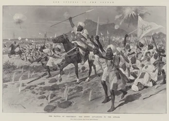 Our Success in the Soudan, the Battle of Omdurman, the Enemy Advancing to the Attack